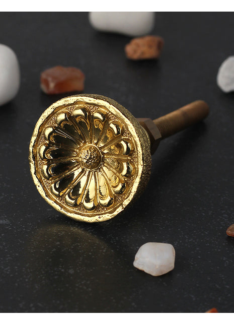 Decorative Solid Metal Round Knob