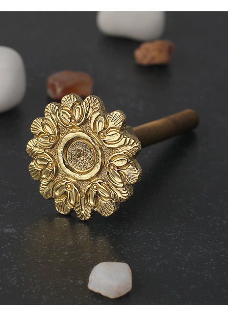 Decorative Solid Metal Round Knob