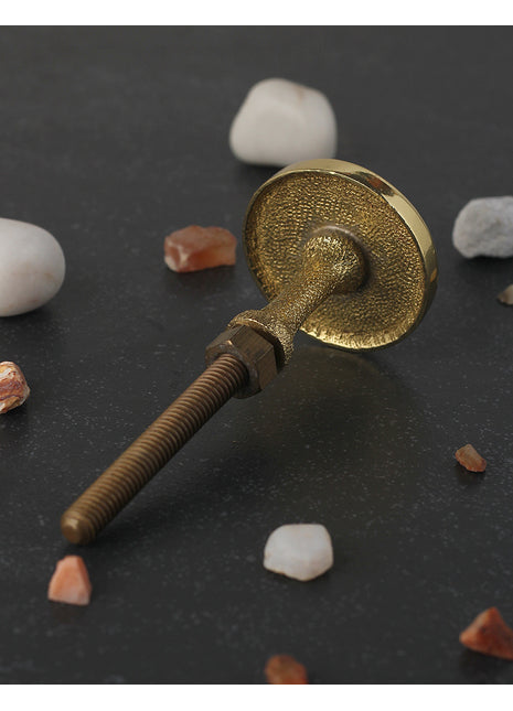 Decorative Solid Metal Round Knob