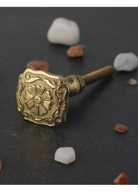 Decorative Solid Metal Round Knob