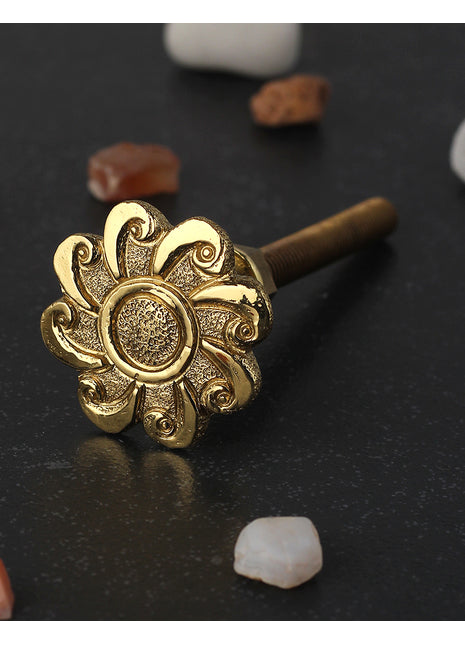 Decorative Solid Metal Round Knob
