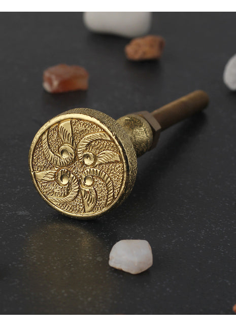 Decorative Solid Metal Round Knob