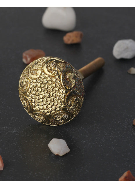 Decorative Solid Metal Round Knob