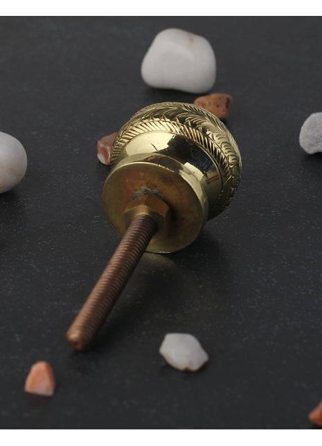 Decorative Solid Metal Round Knob