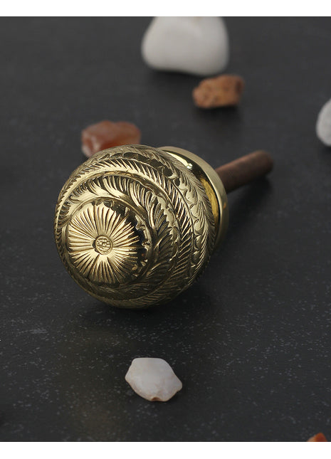Decorative Solid Metal Round Knob