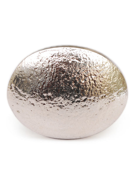 Oval-Shaped Metallic Cabinet Knob