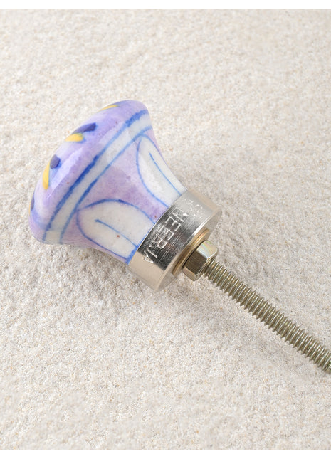 Light Purple,Blue and Yellow Color Cabinet Knob
