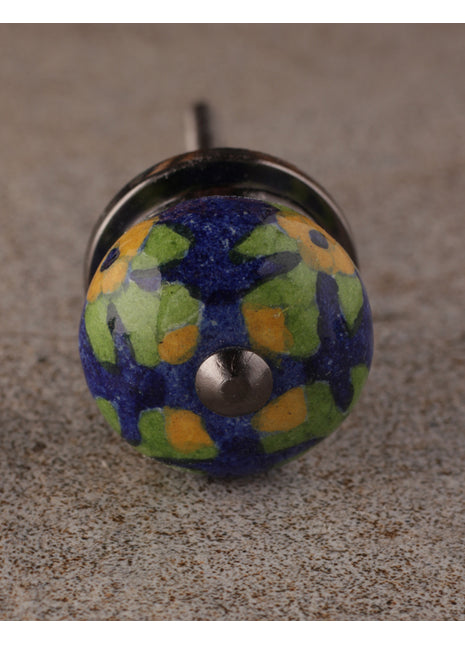 Multicolor Beaded Knobs for Bathroom Kitchen and Drawer