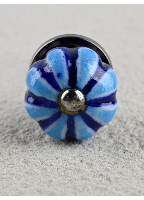 Turquoise and Blue Color Knob