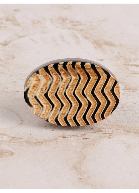 Oval Shape Wood Cabinet Knob