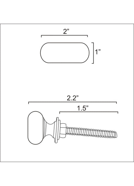 Stone Cabinet Drawer Dresser Knob