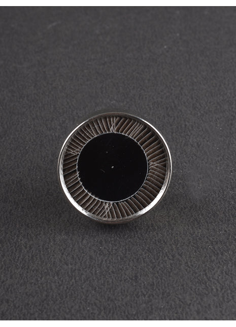 Unique Black Wooden Kitchen Cabinet Knob With Silver