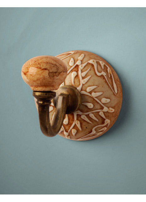 Handmade Ceramic Round Wall Hook