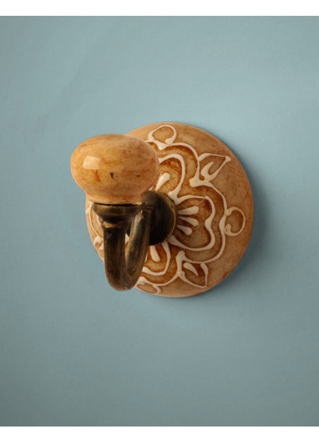 Handmade Ceramic Round Wall Hook