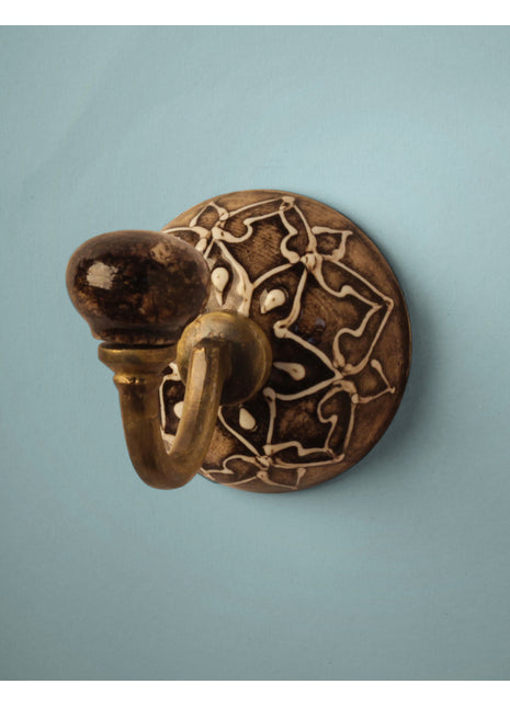 Ceramic Hand painted Ceramic Wall Hook