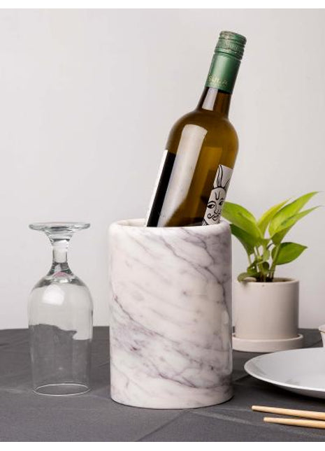 White Marble Wine Chiller