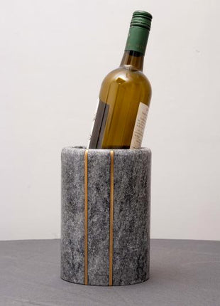 Wine Chiller with Two Brass Line
