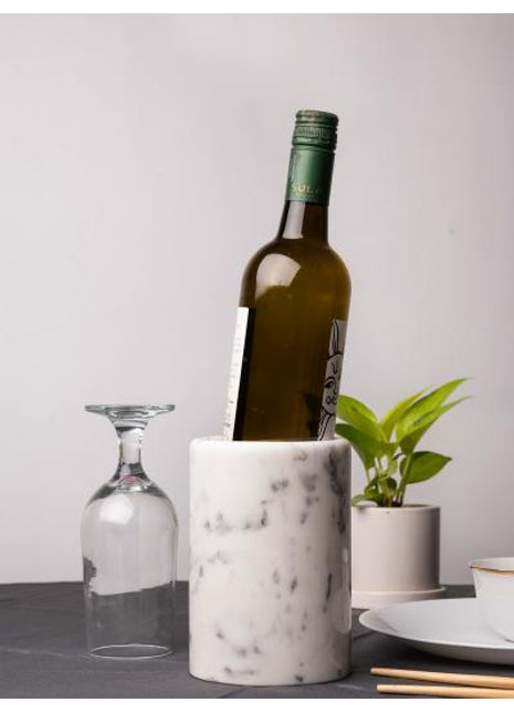 White Marble Wine Chiller