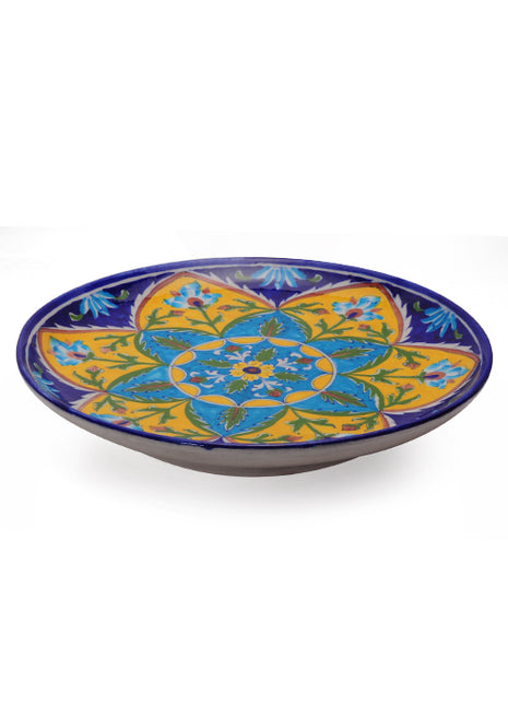 Blue,Turquoise and Yellow Color Plate 12