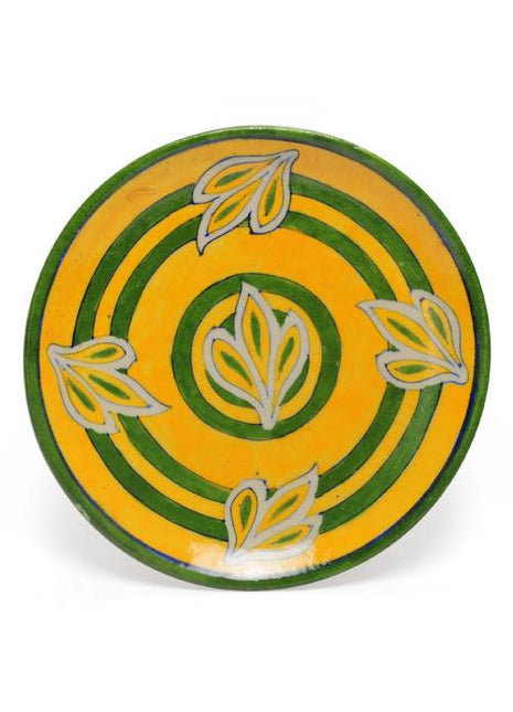 Yellow and Green Color design Plate 8