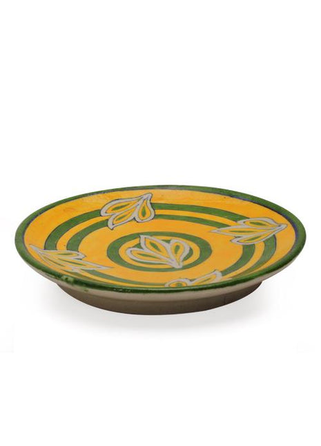 Yellow and Green Color design Plate 8