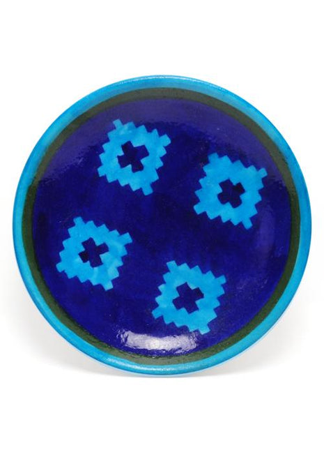 Turquoise and Blue Color design Plate 6