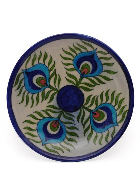 Peacock Feather design Plate 6