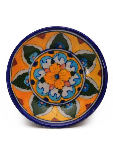 Yellow,Green and Turquoise Color design Plate 5