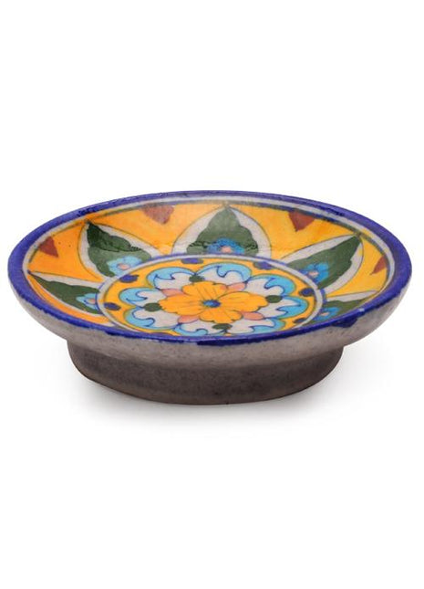 Yellow,Green and Turquoise Color design Plate 5