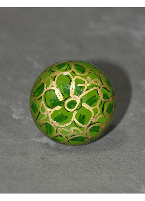 Green Color Wooden Knob