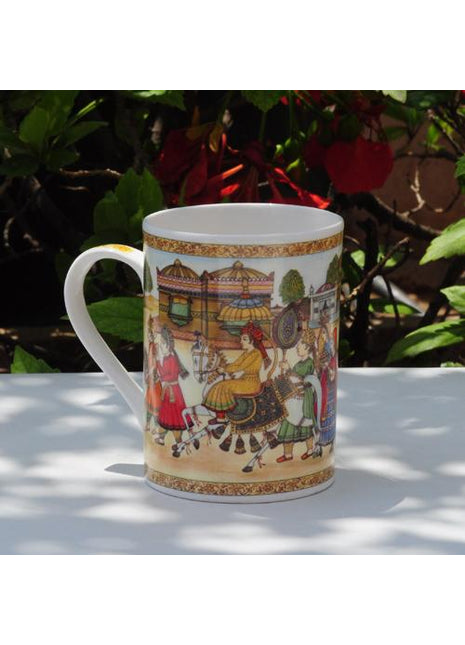 Bone China Wedding Coffee Mug (Set of 3)