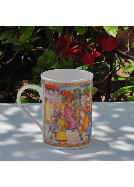 Bone China Wedding Coffee Mug (Set of 3)