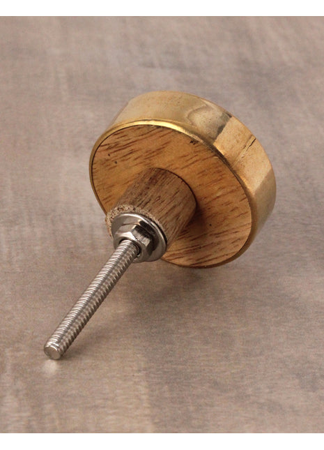 Black And Golden Zebra Print Brass Drawer Cabinet Knob