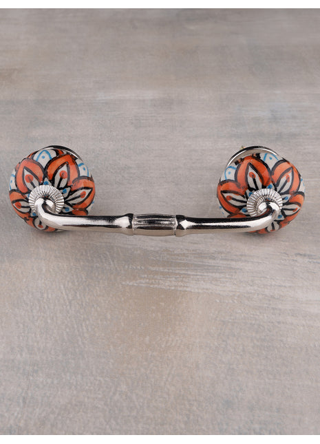 Decorative Round Shape Multicolor Kitchen Cabinet Dresser Drawer Pull