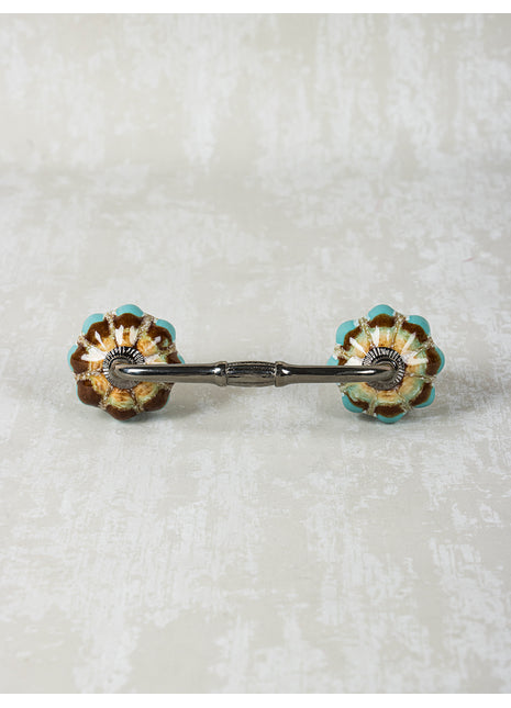 Unique Multicolor Melon Ceramic Pull