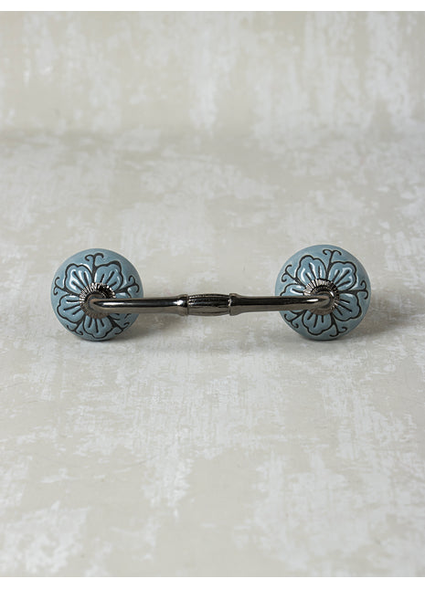 Turquoise Color Ceramic Pull