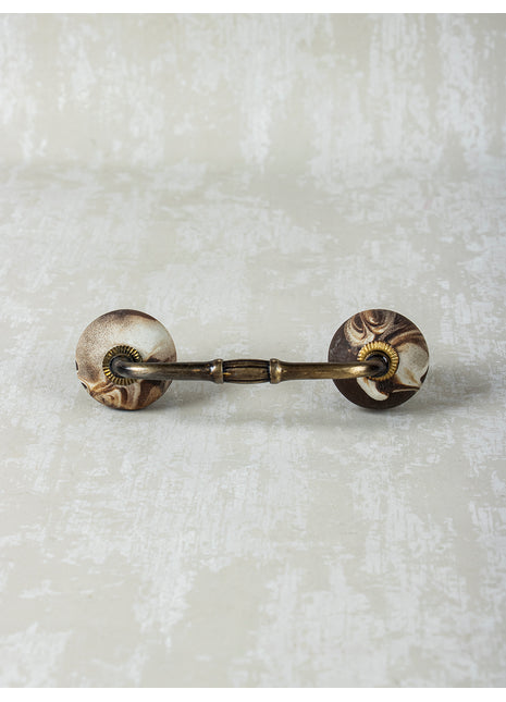 Brown Shade Ceramic Cabinet Pull
