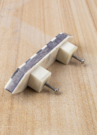 Natural Handmade Horn Bone Drawer Pull-Gry