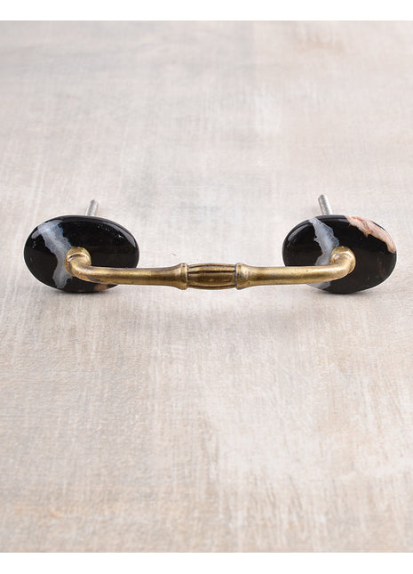 Agate Natural Gemstone Cabinet Furniture Pull