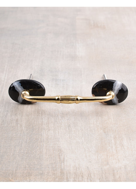 Agate Natural Gemstone Cabinet Furniture Pull