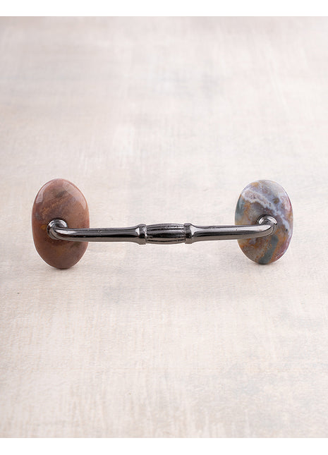 Agate Natural Gemstone Cabinet Furniture Pull