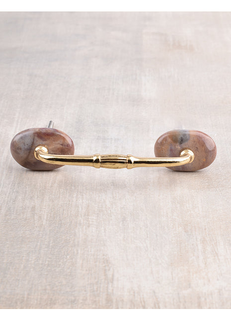 Agate Natural Gemstone Cabinet Furniture Pull