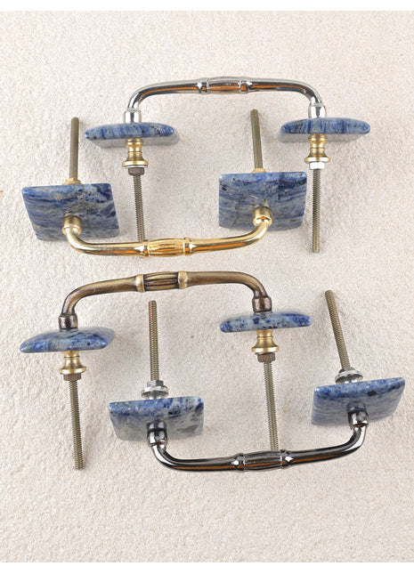 Agate Natural Gemstone Cabinet Furniture Pull