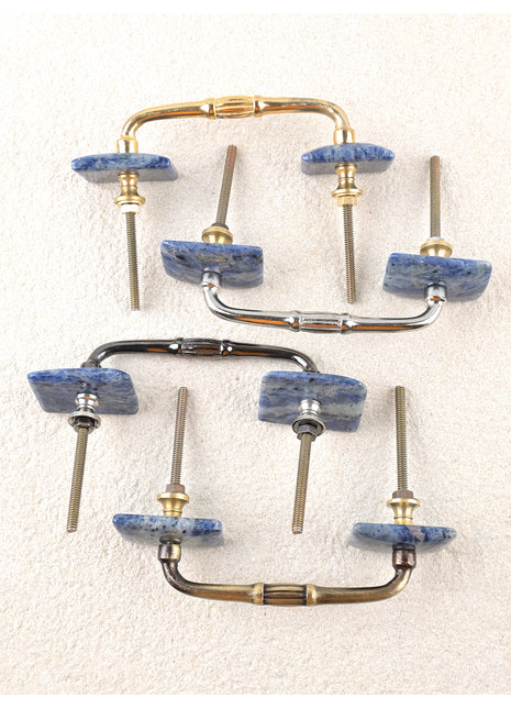 Agate Natural Gemstone Cabinet Furniture Pull