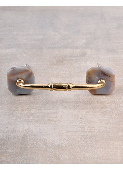 Agate Natural Gemstone Cabinet Furniture Pull