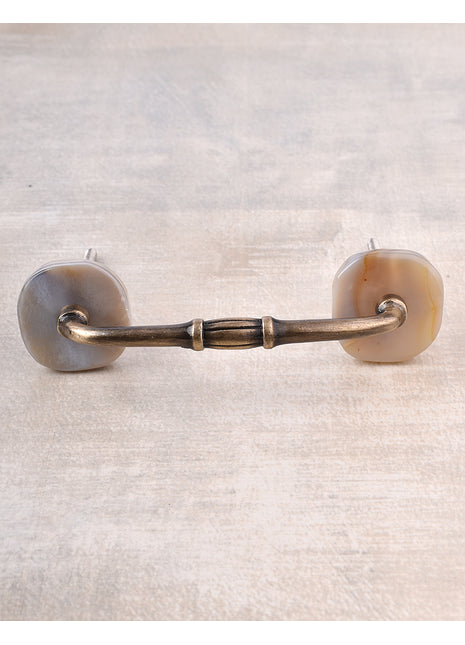 Agate Natural Gemstone Cabinet Furniture Pull