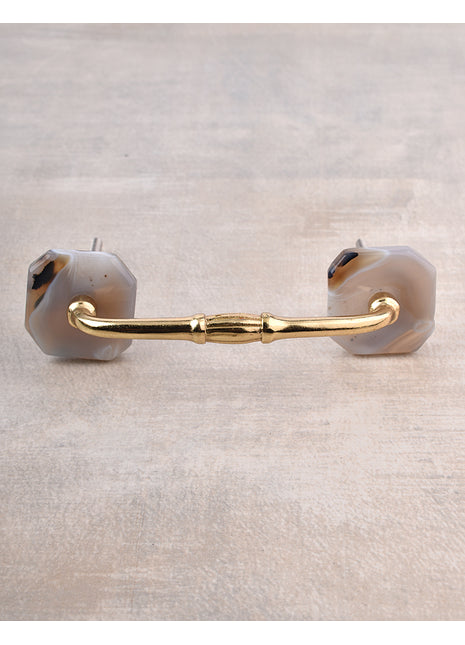 Agate Natural Gemstone Cabinet Furniture Pull