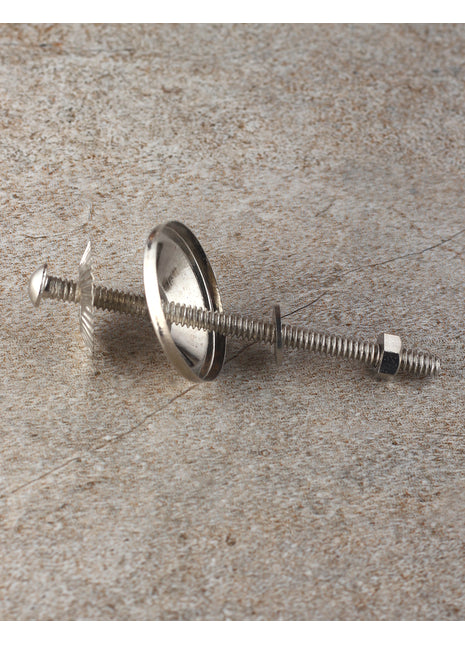 Silver Set of 5 Screw