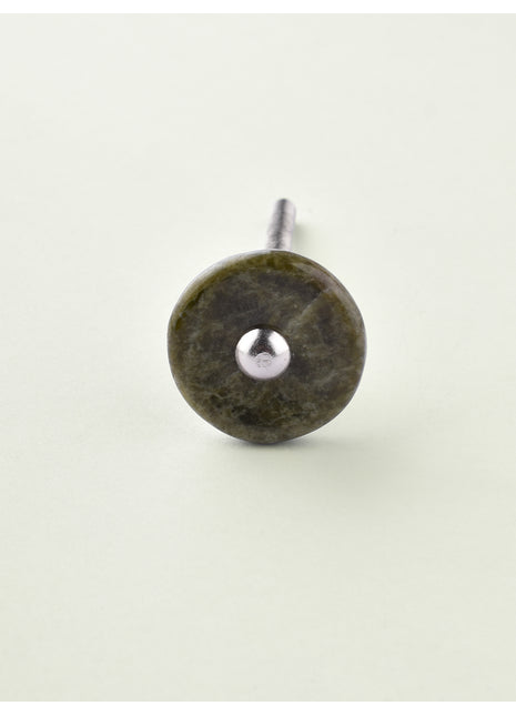 Agate Natural Gemstone Cabinet Furniture Knobs - Green Shade