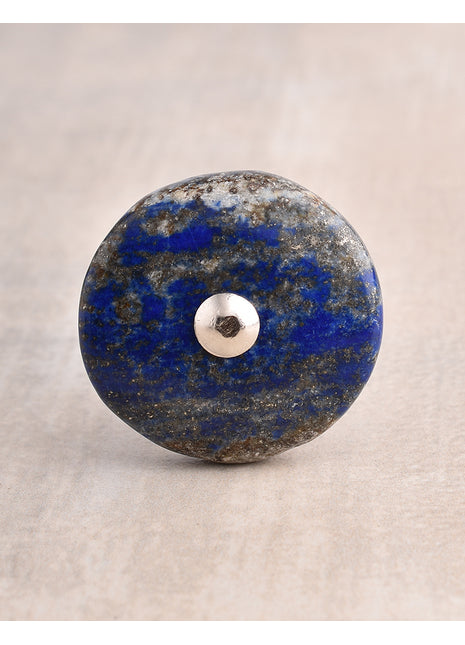 Agate Natural Gemstone Cabinet Furniture Knobs - Blue